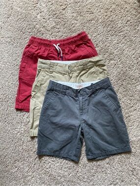 Cat & Jack Boy’s Shorts Trio- Size 8